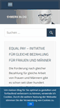Mobile Screenshot of ehmers-blog.de